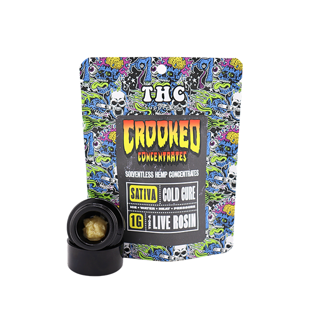 THCSC Live Rosin Cold Cure / Sativa / Apple Lime Jelly